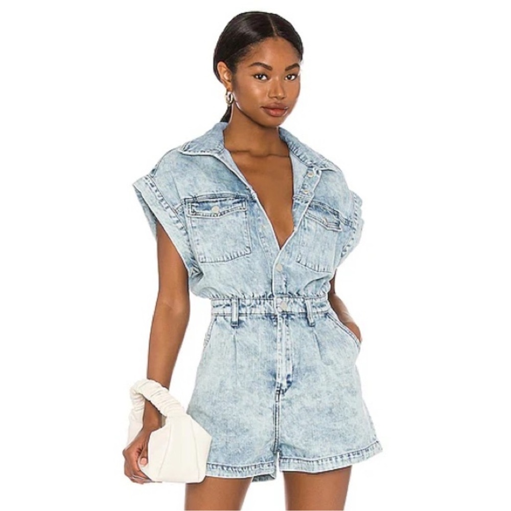 Blank NYC Denim Lightwash Romper
